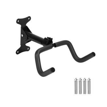 Imagem de Suporte de parede para bicicleta, suporte de bicicleta de aço resistente, giratório de 360°, ajustável, gancho dobrável para bicicleta que economiza espaço, suporte de bicicleta macio para bicicletas