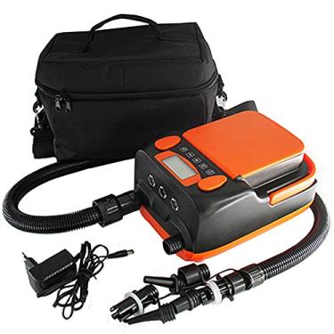 Imagem de BUENNUS Bomba De Ar Sup Recarregável 6000 Mah, Compressor Elétrico, Inflador E Desinflador Máx. 16 Psi Para Prancha Stand Up Paddle, Barco Inflável, Colchão Ar, Caiaque