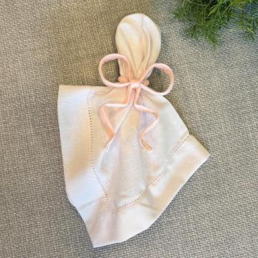 Imagem de Porta Guardanapo Laço de Veludo - Casa Canela, Rosa Claro