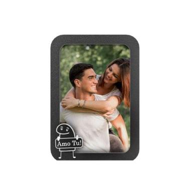 Imagem de Porta Retrato Dia dos Namorados Amo Tu PLA Presente Artesanal Moderno 