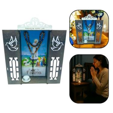 Imagem de Capela Oratório com Terço Nossa Senhora de Fátima