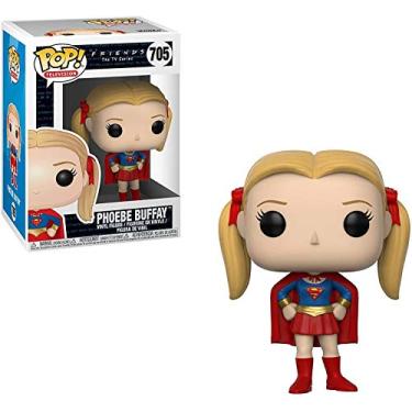 Imagem de Funko Pop Friends: Phoebe As Supergirl Nc Games Padrão