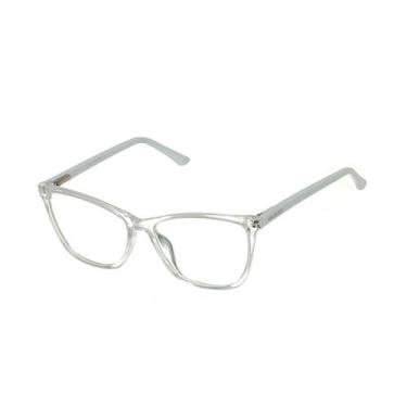 Imagem de Armação Óculos Elegante Retangular Kallblack AF2088C5
