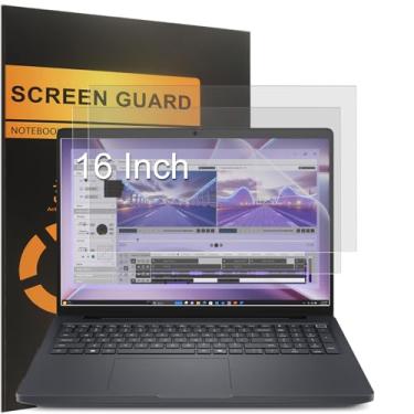 Imagem de KEANBOLL Pacote com 3 protetores de tela antirreflexo para laptop Dell Inspiron 16 7610 7620 7630/Dell Inspiron 16 Plus de 16 polegadas/Dell G16 7620 de 16 polegadas, antiimpressões digitais, fosco