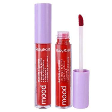 Imagem de Batom Liquido Ruby Rose Mood Fun 17 3,2ml