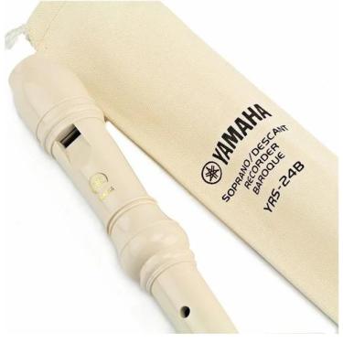 Imagem de Flauta Doce Soprano Barroca Yamaha - YRS24b