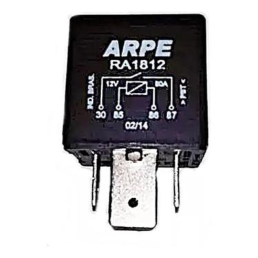 Imagem de Relé Auxiliar 12v 80a 4 Terminais Dentão Uso Geral Universal - Arpe