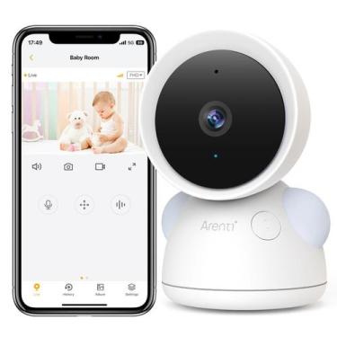 Imagem de Monitor de bebê ARENTI D3 3MP WiFi 6 Aplicativo para smartphone Visão 