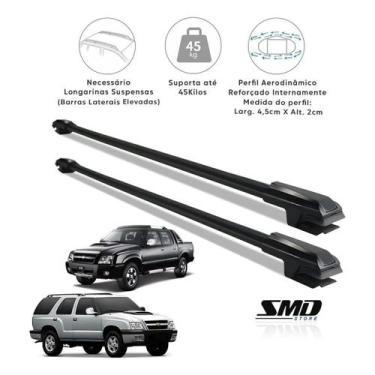 Imagem de Rack Travessa Teto Gm S10 Cab Dupla E Blazer 1995 Até 2012 - SMD