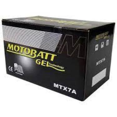 Imagem de Bateria Gel Motobatt 7ah 110 Cca Mtx7a An125 Burgman Vz400