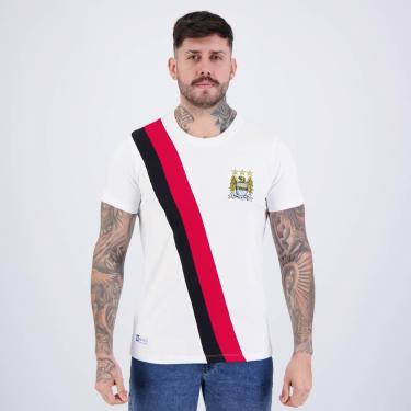 Imagem de CAMISA RETRÕ MANCHESTER CITY 2010, ESCUDO BORDADO, MASCULINA,G