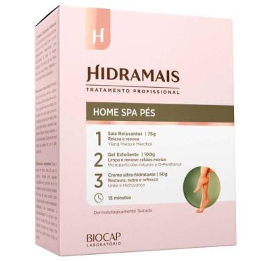 Imagem de Hidramais Home SPA Pés Kit - Sais + Esfoliante + Creme, Kit