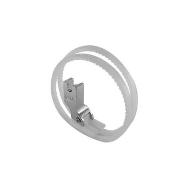 Imagem de Calcador Deslizante Teflon Correia Couro Reta Industrial - MILU MAQ