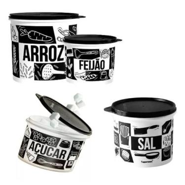 Imagem de Jogo Mantimento Pb 4 Peças Pop Box Tupperware