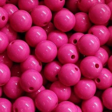 Imagem de BOLINHA DE RESINA Nº 10 (20 G) - LADEIRA BIJUTERIAS, Rosa pink