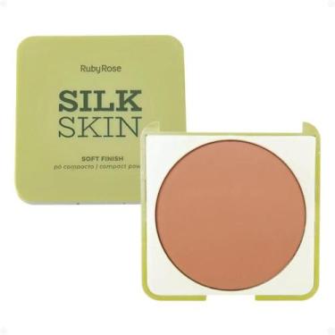 Imagem de Pó Compacto Ruby Rose Silk Skin Soft Finish Medium 02 HB-T1400-7
