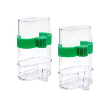 Imagem de Dualoai Pacote com 2 Bebedouros Automáticos para Pássaros, Bebedouro para Papagaios, Bebedouro para Periquitos E Periquitos