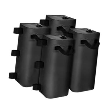 Imagem de Deevoka Sacos de peso de água do toldo 4x, pesos de suporte de Tepee, versáteis, de serviço pesado, sacos de areia de dossel, acessórios para jardim, pernas