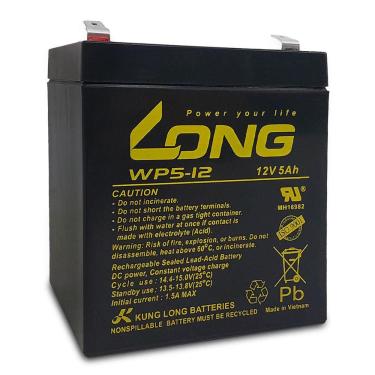 Imagem de Bateria Selada para Nobreak Long, 12V 5Ah - WP5-12
