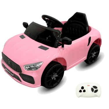 Imagem de Carro Elétrico Bang Toys Striker X9 Rosa12V com Controle Remoto