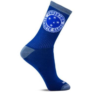 Imagem de Meia Sport Fitness Gym Futebol Clube Cruzeiro - Rikam, Cruzeiro