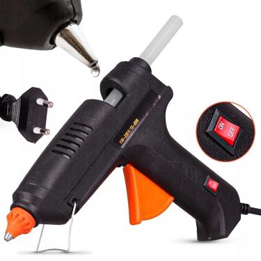Imagem de Pistola Cola Quente 110/220V Bivolt Perfeita Para Escola