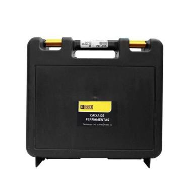 Imagem de Caixa De Ferramentas Maxi 35x34x12 Com Dobradiças Reforçadas E Porta Cadeado - Dtools
