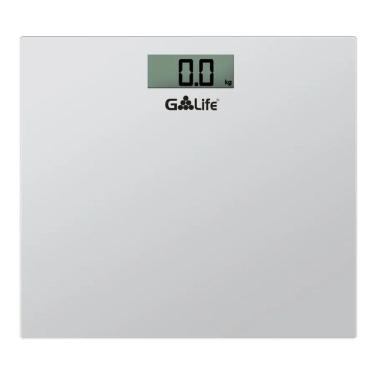 Imagem de 2X Balanca Digital Slim Prata - G-Life 1 Bateria 3V