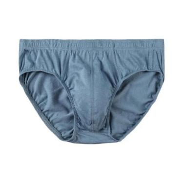 Imagem de Cuecas Masculinas plus Size 100% Algodão Respirável Confortáveis Linge