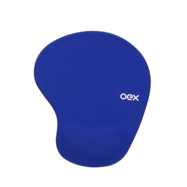 Imagem de Mousepad Gel Oex Confort Mp200 - Azul