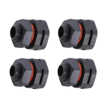 Imagem de 4 peças à prova de poeira à prova d'água IP68 parafuso respiradouro de ar – Válvula redutora de pressão M12x1,5, plugue de respiro de iluminação para controle de umidade e pressão, parafuso de