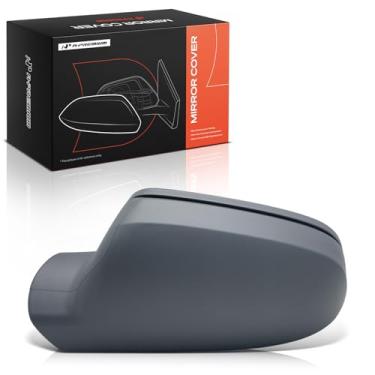 Imagem de A-Premium Tampa da tampa do espelho retrovisor do lado do motorista - compatível com Audi A4/S4 2010-2016, A5 2010-2014, A4 Quattro, A5 Quattro, S5, RS5 - Cinza preparado, com orifício de seta, com