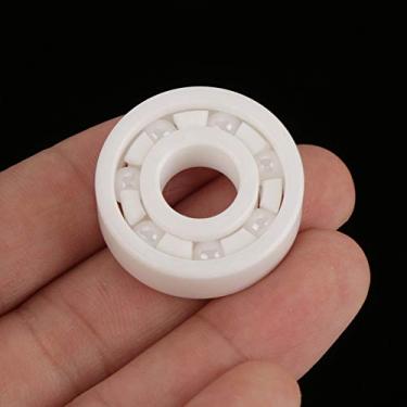 Imagem de 6000, Ceramic Ball Bearing, 10x26x8mm, High Precision Full Ceramic ZrO2 and PTFE Material, High Stability, High Reliability, Proofness to High Temperatures and Corrosion, Small