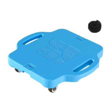 Imagem de Aymzbd Equipamento de Playground com Prancha Esportiva, Rodas Universais, Alças E Assento – Ideal para Parques Infantis E Uso Doméstico, Azul