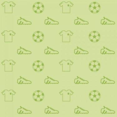 Imagem de Papel De Parede Infantil Futebol E Chuteira