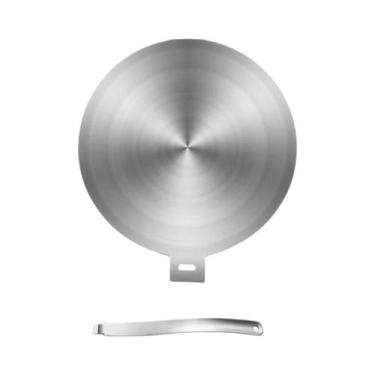 Imagem de Placa De Condução De Calor Em Aço Inoxidável 20-28cm Adaptador Difusor