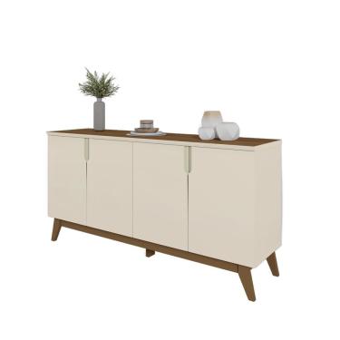 Imagem de Bancada Buffet Sala Jantar Recife - Bebeshop Off/amendoa