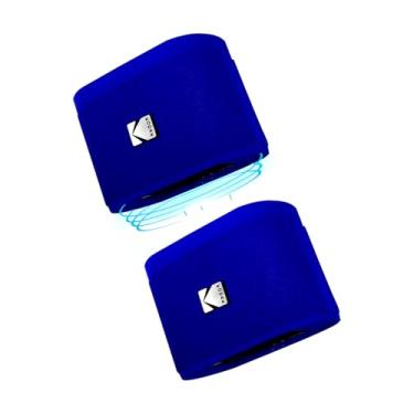 Imagem de KODAK Alto-falante Bluetooth SOUNDBRIX com som HD, portátil, sem fio, IPX4, resistente à água até 5H Playtime V5.4 para festas em casa, ao ar livre, praia, aparelhos eletrônicos (azul dos bastidores