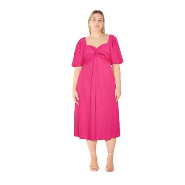 Imagem de City Chic Vestido feminino - Makenzie, rosa, 25 Plus Size