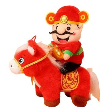 Imagem de Generic Cavalo de Ano, da Riqueza, Brinquedo Macio, Lembrancinha de Bênção para Meninos e Meninas, Presente de Desenho Animado Leve, Enfeite para o, Style C