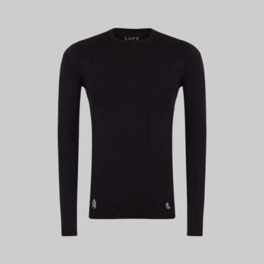 Imagem de Camiseta Lupo Térmica Masculina Underwear Warm 70661-001, Preto, M