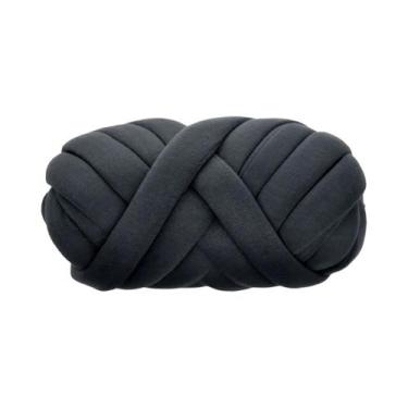 Imagem de Fio Grosso Super Bulky De 250g Para Tricô Manual, Crochê, Algodão Maci