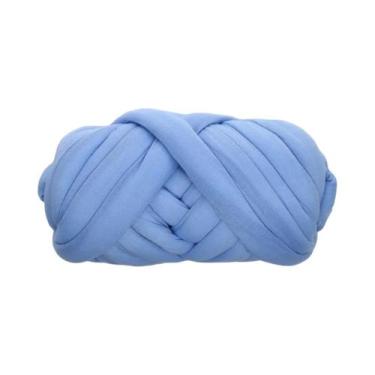 Imagem de Fio Grosso Super Bulky De 250g Para Tricô Manual, Crochê, Algodão Maci