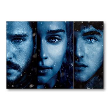 Imagem de Pôster com arte de parede Picture Games Of Thrones Anime Art 51x35,5 cm
