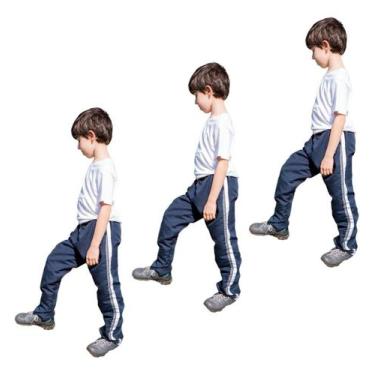 Imagem de Kit 3 Calças Masculina Infantil Tactel Agasalho Inverno 2712 - J94 Con