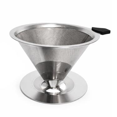 Imagem de Coador Filtro de Café Inox Reutilizável 103 – O Sabor Puro do Café