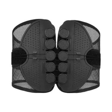 Imagem de Cinta De Suporte Lombar Respirável Em Malha, Corretor De Postura Com C