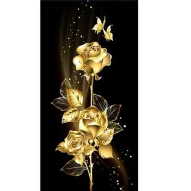 Imagem de TGYIUA Kits grandes de arte de diamante DIY para adultos, kits de pintura de diamante 5D para iniciantes, paisagens fantásticas faça você mesmo com pontos completos para decoração de parede de casa