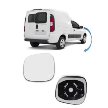 Imagem de Lente Retrovisor Com Base Fiorino 2014 Lado Direito