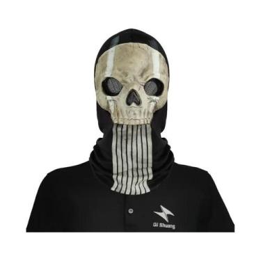 Imagem de Máscara De Caveira Fantasma Unissex De Terror Call of Duty MW2, Acessó